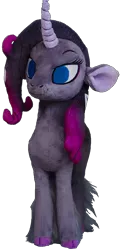 Size: 650x1347 | Tagged: safe, artist:buttercupbabyppg, derpibooru import, oleander (tfh), classical unicorn, unicorn, them's fightin' herds, cloven hooves, community related, cropped, female, image, leonine tail, plushie, png, simple background, solo, transparent background, unshorn fetlocks