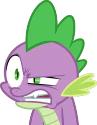 Size: 3000x3890 | Tagged: safe, artist:frownfactory, derpibooru import, spike, dragon, just for sidekicks, angry, faic, image, male, png, simple background, solo, transparent background, vector
