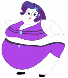 Size: 1280x1470 | Tagged: suggestive, artist:feherdavi, deleted from derpibooru, derpibooru import, rarity, equestria girls, base used, breasts, fat, fat boobs, fat edit, image, obese, png, raritubby, rarity's beach shorts swimsuit