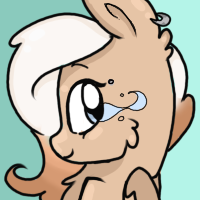 Size: 200x200 | Tagged: safe, artist:cookietasticx3, derpibooru import, oc, oc:winter star, pegasus, pony, beanie, bust, ear piercing, earring, female, gradient background, hat, image, jewelry, mare, pegasus oc, piercing, png, smiling, solo, wings