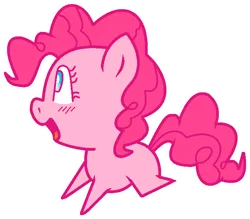Size: 706x619 | Tagged: safe, artist:mayaliicious, derpibooru import, pinkie pie, earth pony, pony, chibi, cute, diapinkes, image, missing cutie mark, png, simple background, solo, transparent background