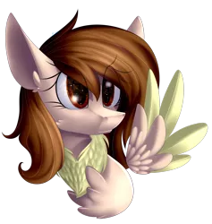 Size: 2386x2513 | Tagged: safe, artist:mediasmile666, derpibooru import, oc, unofficial characters only, pegasus, pony, bust, chest fluff, female, image, mare, png, simple background, transparent background