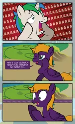 Size: 1920x3169 | Tagged: safe, artist:alexdti, derpibooru import, oc, oc:ale, oc:marco, unofficial characters only, pony, unicorn, comic:quest for friendship, female, image, implied transformation, jpeg, male, mare, screaming, stallion