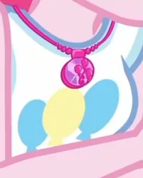 Size: 1920x2391 | Tagged: safe, derpibooru import, screencap, pinkie pie, equestria girls, equestria girls series, holidays unwrapped, spoiler:eqg series (season 2), boobshot, breasts, clothes, cropped, female, geode of sugar bombs, image, jewelry, jpeg, magical geodes, necklace, o come all ye squashful, pictures of chests, solo, tanktop