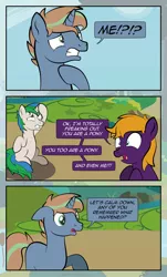 Size: 1920x3169 | Tagged: safe, artist:alexdti, derpibooru import, oc, oc:ale, oc:marco, oc:umberto, unofficial characters only, pegasus, pony, unicorn, comic:quest for friendship, female, image, jpeg, male, mare, stallion