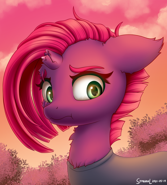 Size: 1800x2000 | Tagged: safe, artist:symbianl, derpibooru import, tempest shadow, pony, unicorn, image, png, solo