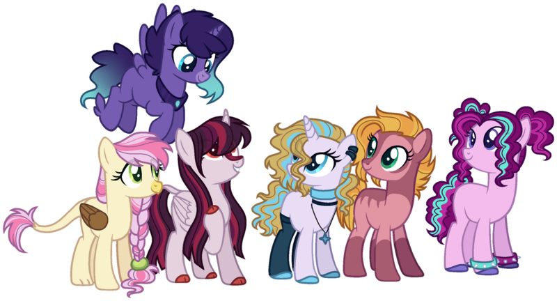 Size: 1280x691 | Tagged: safe, artist:stuffimadeonbase, derpibooru import, oc, unofficial characters only, hippogriff, hybrid, pony, zony, base used, hippogriff oc, image, interspecies offspring, kirin hybrid, magical lesbian spawn, offspring, parent:angel wings, parent:aria blaze, parent:autumn blaze, parent:big macintosh, parent:gilda, parent:pinkie pie, parent:prince blueblood, parent:princess luna, parent:queen novo, parent:suri polomare, parent:twilight sparkle, parent:zecora, parents:ariapie, parents:autumnsparkle, parents:gildawings, parents:lunovo, parents:macora, parents:suriblood, png