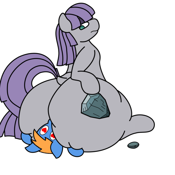 Size: 2977x2976 | Tagged: suggestive, artist:solardoodles, derpibooru import, edit, editor:rozyfly10, maud pie, oc, oc:rozyfly, earth pony, pegasus, pony, ass, boulder buns, butt, canon x oc, duo, enjoying, faceful of ass, facesitting, female, femdom, heart eyes, huge butt, image, impossibly large butt, large butt, lucky bastard, male, malesub, mare, pegasus oc, png, prize on the eyes, simple background, sitting, sitting on, sitting on person, sitting on pony, stallion, submissive, the ass was fat, these aren't my glasses, wingding eyes, wings