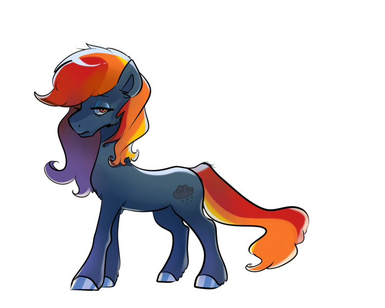 Size: 2400x1920 | Tagged: safe, artist:mylittlegodzilla, derpibooru import, oc, oc:rain drop, earth pony, pony, cutie mark, derpibooru exclusive, female, image, looking at you, mare, png, simple background, solo, standing, transparent background