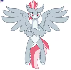 Size: 2120x2080 | Tagged: safe, artist:peregrinstaraptor, derpibooru import, oc, oc:valour flame, classical hippogriff, hippogriff, image, male, png, simple background, solo, white background