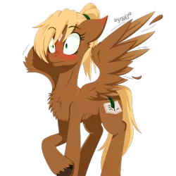 Size: 1200x1200 | Tagged: safe, artist:willoillo, derpibooru import, oc, oc:threnody, unofficial characters only, pegasus, pony, fallout equestria, fallout equestria: speak, fanfic art, image, pegasus oc, png, spread wings, wingboner, wings