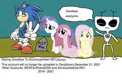 Size: 800x526 | Tagged: safe, artist:benfanrobot2000, artist:sonicsuperstar1991, derpibooru import, fluttershy, pinkie pie, rarity, 1000 hours in ms paint, image, it came from deviantart, png, rest in peace, reupload, sad, sonic the hedgehog, sonic the hedgehog (series)