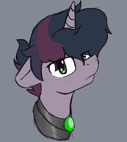 Size: 1721x1926 | Tagged: safe, artist:dark shadow, derpibooru import, oc, unofficial characters only, pony, unicorn, bust, floppy ears, image, png, simple background, solo