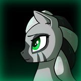 Size: 160x160 | Tagged: safe, derpibooru import, edit, editor:fluttershyisnot adoormat, oc, oc:zira, zebra, fallout equestria, game: fallout equestria: remains, game, gradient background, image, png, zebra oc