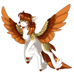 Size: 500x500 | Tagged: safe, artist:nobleclay, derpibooru import, oc, oc:dove, pegasus, pony, colored wings, feathered fetlocks, female, image, mare, multicolored wings, pixel art, png, simple background, solo, tail feathers, transparent background, wings