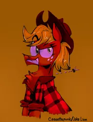 Size: 1800x2365 | Tagged: safe, artist:cassettepunk, artist:docwario, derpibooru import, applejack, clothes, collaboration, image, jacktober, png, shirt