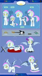 Size: 6752x12305 | Tagged: safe, artist:kyoshyu, derpibooru import, oc, oc:eclaircie clearing, bat pony, pony, absurd resolution, butt, female, filly, image, lying down, mare, plot, png, prone, reference sheet, solo