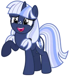 Size: 5977x6373 | Tagged: safe, artist:estories, derpibooru import, oc, oc:silverlay, original species, pony, unicorn, absurd resolution, female, image, mare, png, raised hoof, simple background, solo, transparent background, umbra pony, vector