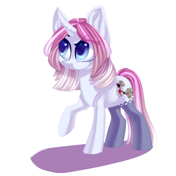 Size: 2007x2007 | Tagged: safe, artist:helemaranth, derpibooru import, oc, oc:coldwave, unofficial characters only, pony, unicorn, clothes, horn, image, png, raised hoof, simple background, socks, solo, transparent background, unicorn oc