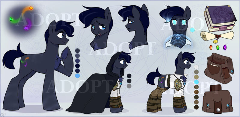 Size: 1280x625 | Tagged: safe, artist:tigra0118, derpibooru import, oc, earth pony, adoptable, auction, image, jpeg, male, my little pony, reference sheet, solo