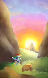 Size: 1500x2420 | Tagged: safe, artist:snowzaaah, derpibooru import, rainbow dash, pegasus, pony, fanfic:austraeoh, alternate universe, fanfic art, image, loyalty, painting, png, solo, wallpaper