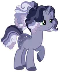 Size: 1280x1515 | Tagged: safe, artist:roses-are-gold, derpibooru import, oc, oc:stormy glitter, pony, unicorn, female, image, mare, offspring, parent:rarity, parent:soarin', parents:soarity, png, simple background, solo, transparent background
