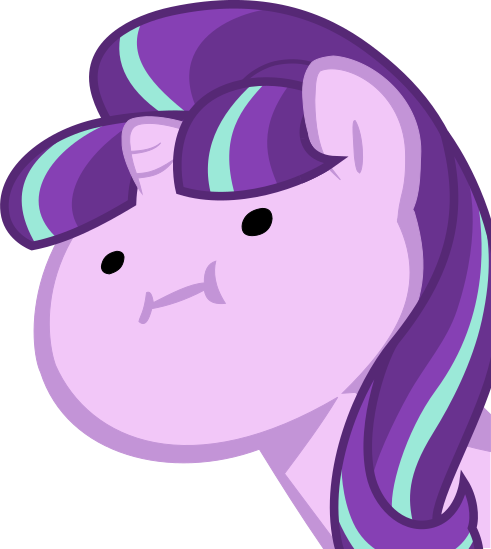 Size: 491x549 | Tagged: safe, artist:nano23823, derpibooru import, starlight glimmer, pony, unicorn, .svg available, :i, base used, bust, female, image, mare, png, simple background, solo, transparent background, vector, wut face