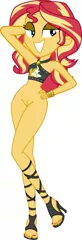 Size: 533x1563 | Tagged: explicit, artist:optimusjudyhopps, derpibooru import, sunset shimmer, equestria girls, equestria girls series, forgotten friendship, 1000 hours in ms paint, bottomless, breasts, clothes, image, partial nudity, png, show accurate, show accurate porn, solo