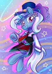 Size: 2480x3508 | Tagged: safe, artist:musicfirewind, derpibooru import, trixie, unicorn, gameloft, gameloft interpretation, image, jpeg, outfit