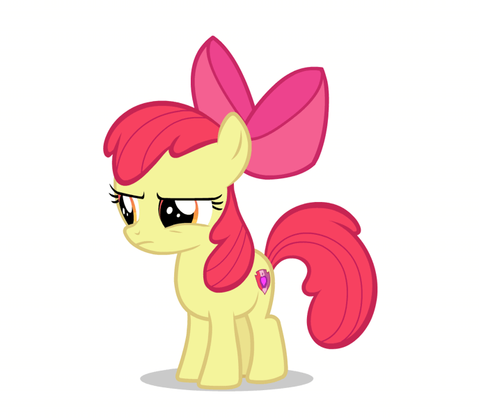 Size: 1100x960 | Tagged: safe, artist:axelp, derpibooru import, apple bloom, earth pony, pony, animated, gif, image, jaw drop, narrowed eyes, open mouth, raised hoof, shocked expression, simple background, white background, wide eyes