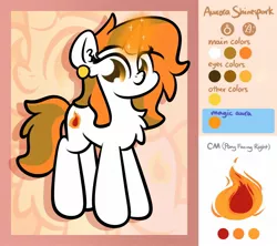 Size: 1732x1536 | Tagged: safe, artist:kimjoman, derpibooru import, oc, oc:aurora shinespark, unofficial characters only, pony, unicorn, chest fluff, female, full body, horn, image, jpeg, mare, reference sheet
