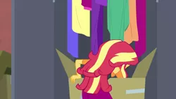 Size: 1920x1080 | Tagged: safe, derpibooru import, screencap, sunset shimmer, costume conundrum, costume conundrum: sunset shimmer, equestria girls, equestria girls series, spoiler:eqg series (season 2), female, image, png, solo