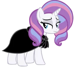 Size: 10192x9328 | Tagged: safe, artist:goldenheart4, derpibooru import, potion nova, pony, unicorn, my little pony: pony life, cloak, clothes, eyeshadow, female, image, makeup, mare, png, simple background, solo, transparent background, vector