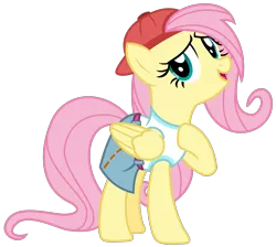 Size: 1791x1607 | Tagged: safe, artist:sketchmcreations, derpibooru import, fluttershy, pegasus, pony, 90s grunge fluttershy, backwards ballcap, baseball cap, cap, clothes, cute, female, gameloft, gameloft interpretation, hat, hoof on chest, image, looking at you, mare, open mouth, png, shyabetes, simple background, skirt, tanktop, transparent background, vector