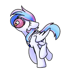 Size: 1240x1240 | Tagged: safe, artist:sugar morning, derpibooru import, oc, oc:starburn, unofficial characters only, pegasus, pony, donut, donutsnootle, female, food, horse problems, image, jewelry, mare, mlem, necklace, png, silly, simple background, solo, tongue out, transparent background