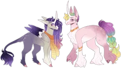 Size: 4923x2754 | Tagged: safe, artist:sleepy-nova, derpibooru import, oc, unofficial characters only, alicorn, pony, unicorn, chest fluff, clothes, female, image, magical lesbian spawn, mare, offspring, parent:big macintosh, parent:moondancer, parent:princess celestia, parent:princess luna, parents:lunadancer, parents:maclestia, png, scarf, simple background, transparent background