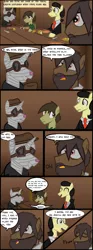 Size: 1280x3433 | Tagged: safe, artist:mr100dragon100, derpibooru import, comic:new beginnings and new friends, adam (frankenstein monster), comic, dark forest au's dr. jekyll and mr. hyde, dark forest au's matthew, food, griffin (character), image, jpeg, soup