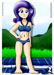 Size: 1000x1400 | Tagged: source needed, suggestive, artist:dotaandme, artist:iamoctopii, derpibooru import, rarity, human, belly button, breasts, female, humanized, image, jpeg, solo, solo female