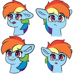 Size: 4000x4000 | Tagged: safe, derpibooru import, rainbow dash, pegasus, pony, bust, colored, cute, ear fluff, female, flat colors, image, looking at you, mare, png, simple background, sketch, solo, white background