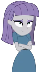 Size: 1459x2600 | Tagged: safe, artist:sketchmcreations, derpibooru import, maud pie, equestria girls, equestria girls series, holidays unwrapped, spoiler:eqg series (season 2), cold, crossed arms, female, image, png, saving pinkie's pie, shivering, simple background, transparent background, vector