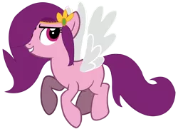 Size: 11020x8000 | Tagged: safe, artist:laszlvfx, artist:pegasski, derpibooru import, pipp petals, pegasus, pony, absurd resolution, accessory, adorapipp, base used, blank flank, cute, female, flying, g5, g5 to g4, high res, image, jewelry, mare, png, simple background, smiling, transparent background, vector, wings
