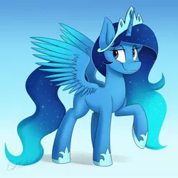 Size: 2048x2048 | Tagged: safe, artist:kaylerustone, derpibooru import, oc, unofficial characters only, alicorn, pony, alicorn oc, horn, image, jpeg, solo, wings