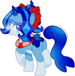 Size: 1383x1416 | Tagged: safe, artist:kurosawakuro, derpibooru import, oc, oc:alex wavecrusher, pony, unicorn, female, image, mare, png, simple background, solo, transparent background