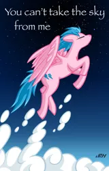 Size: 720x1128 | Tagged: safe, artist:texasuberalles, derpibooru import, firefly, pegasus, pony, crossover, eyes closed, female, firefly (series), flying, g1, g1 to g4, generation leap, image, jpeg, mare, papyrus, solo, space