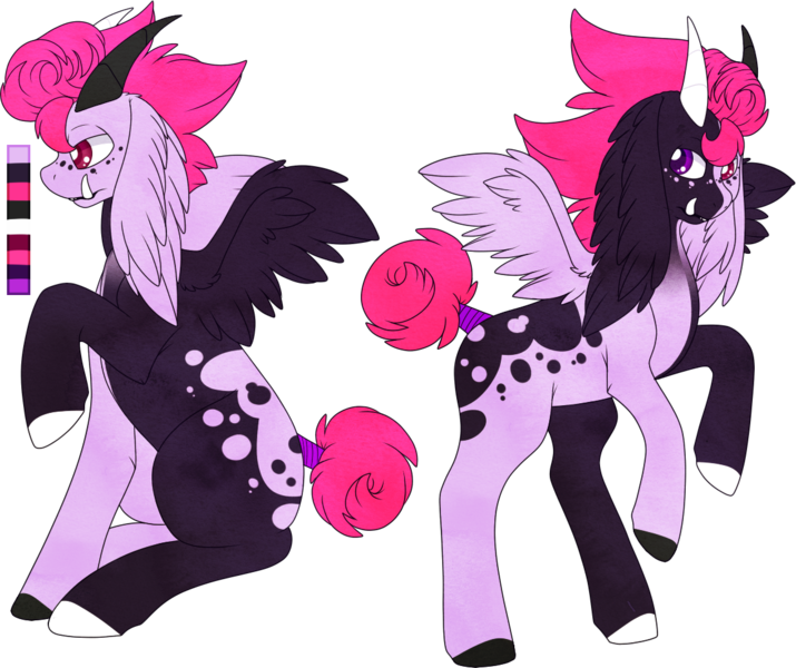 Size: 1154x969 | Tagged: safe, artist:velnyx, derpibooru import, oc, oc:fizzy thunder, pegasus, pony, horns, image, male, png, simple background, solo, transparent background