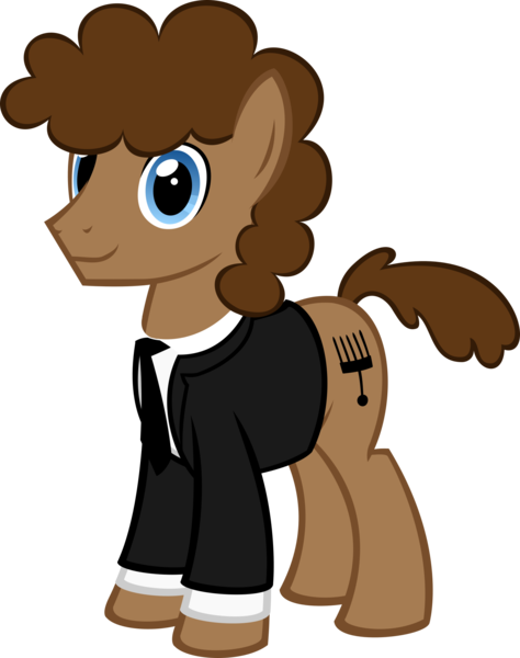 Size: 1582x2001 | Tagged: safe, artist:stellardust, derpibooru import, oc, oc:strong runner, unofficial characters only, earth pony, pony, derpibooru community collaboration, 2021 community collab, clothes, derpibooru exclusive, image, male, png, simple background, smiling, solo, stallion, standing, suit, transparent background