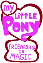 Size: 629x913 | Tagged: safe, alternate version, artist:logan jones, derpibooru import, series:core seven friendship is magic, g3, g3 to g4, g4 to g3, generation leap, image, my little pony logo, png, simple background, transparent background