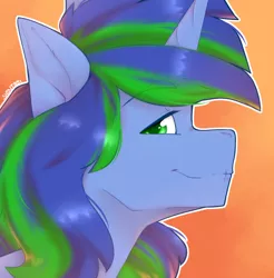 Size: 1008x1024 | Tagged: safe, artist:shini951, derpibooru import, oc, unofficial characters only, pony, unicorn, avatar, bust, image, jpeg, portrait, solo