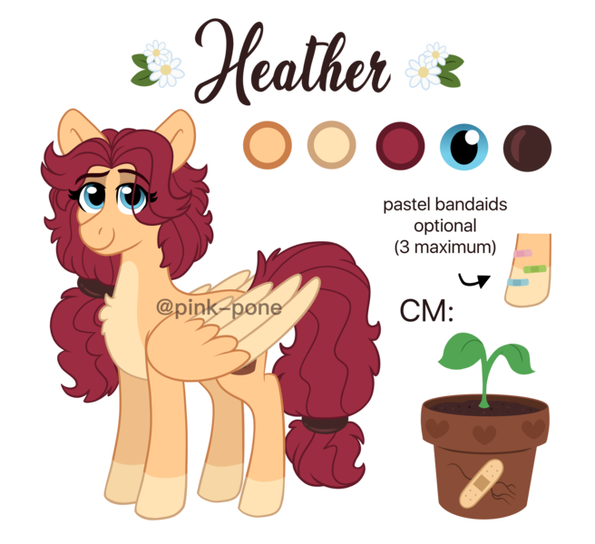 Size: 4100x3750 | Tagged: safe, artist:pink-pone, derpibooru import, oc, oc:heather, pegasus, pony, female, image, mare, png, reference sheet, simple background, solo, transparent background, two toned wings, wings