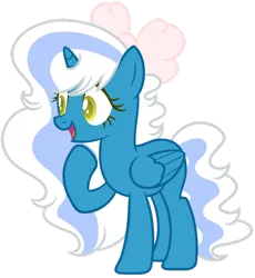 Size: 1280x1393 | Tagged: safe, artist:sugarsong14, derpibooru import, oc, oc:fleurbelle, alicorn, pony, adorabelle, alicorn oc, bow, cute, female, hair bow, horn, image, mare, ocbetes, png, simple background, transparent background, wings, yellow eyes